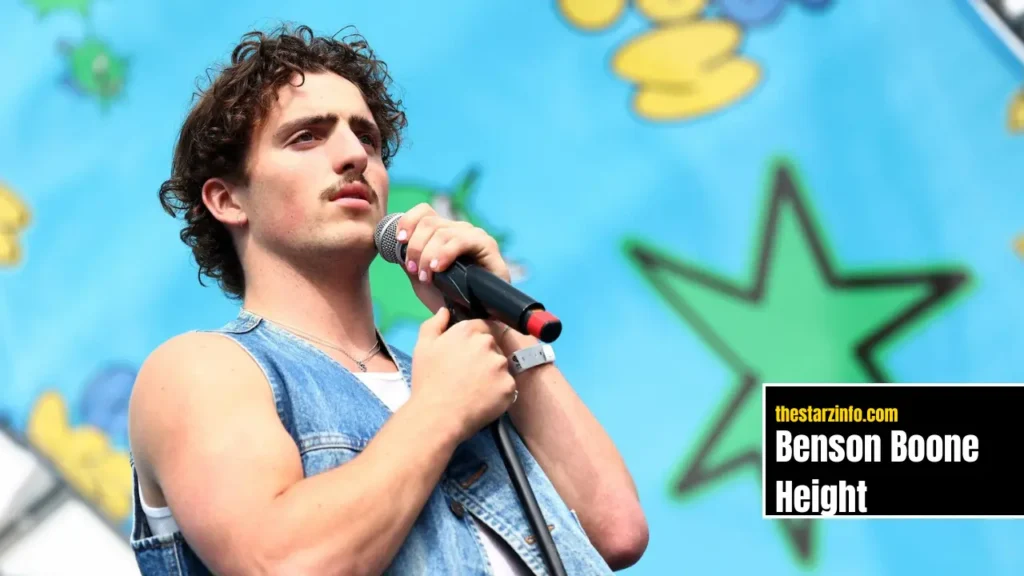 benson boone height