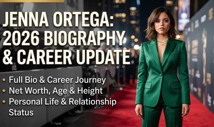Jenna Ortega Biography, Net Worth, Age, Height, Boyfriend & Career in 2026